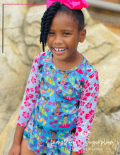 Load image into Gallery viewer, Surfer Girl Long Sleeve Swimsuit (RASH GUARD)
